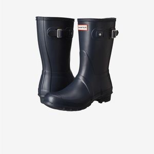 Hunter rain boots, original short, size 8